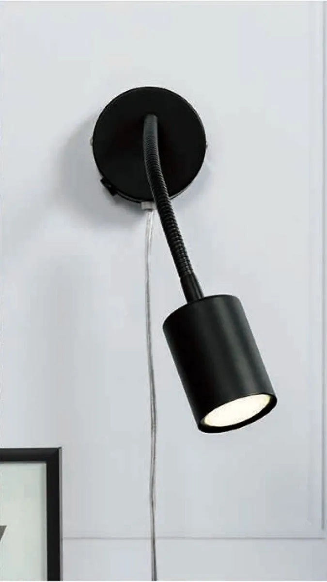 Nordlux Explore Flex Wandlamp GU10 - Zwart