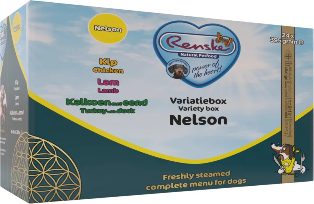 Renske Adult Multidoos Vers Vlees Maaltijd - 24x395g - afbeelding 6 van 6