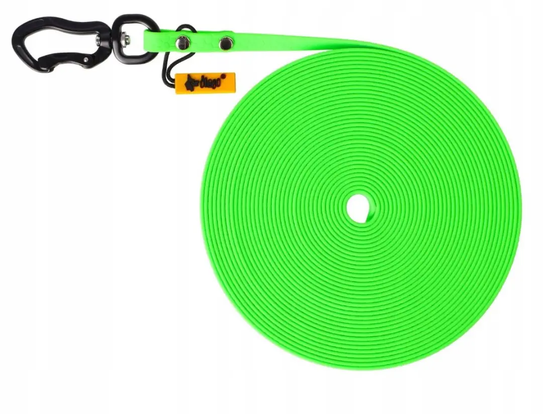 DINGO Flex Honey Trainingslijn Groen 1cm x 10m
