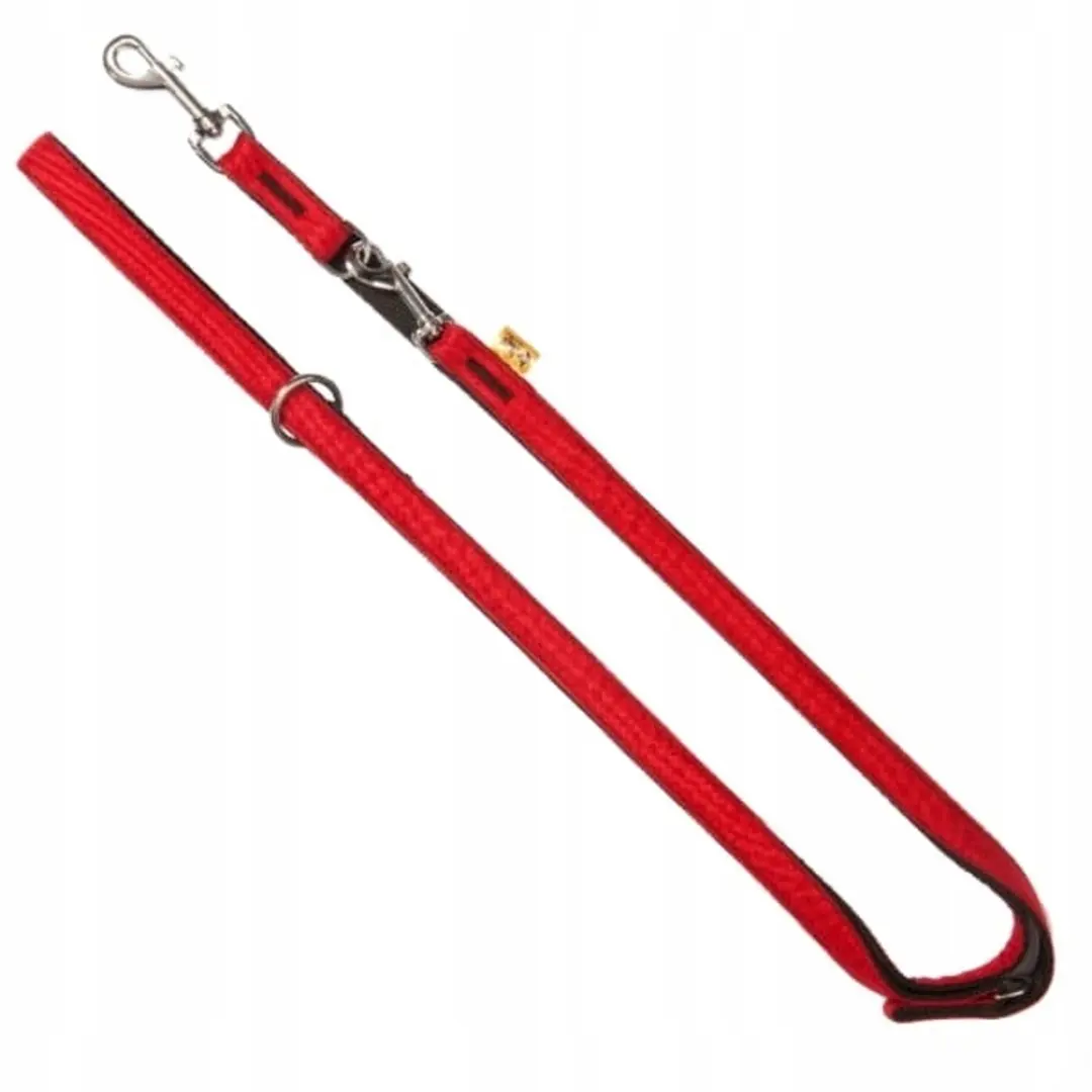 Dingo Scandi Verstelbare Hondensnoer 3.0x220cm Rood