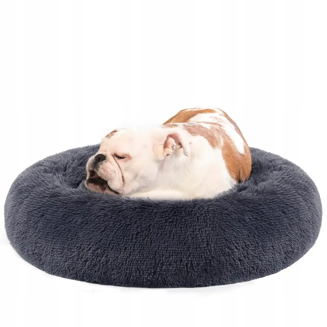 Feandrea Hondenkattenmand Donut 80cm Donkergrijs