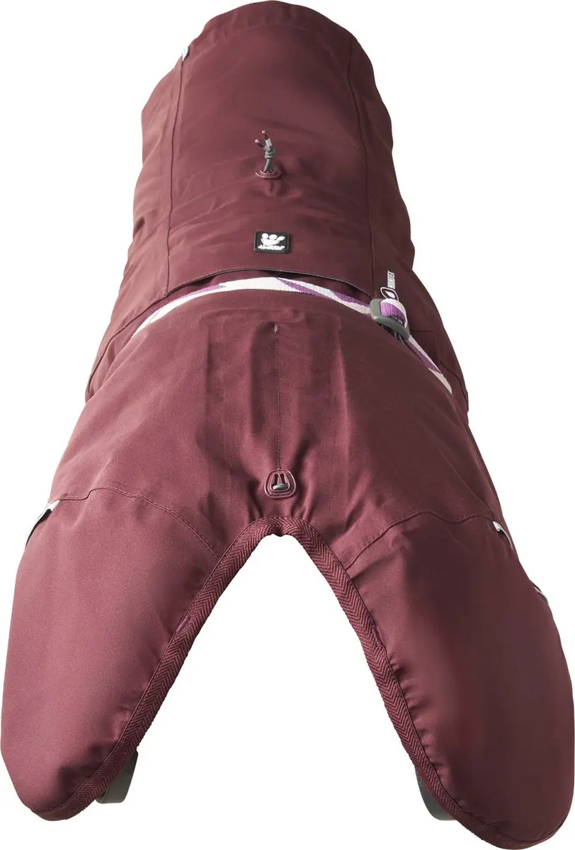 Hurtta Mudventure Coat Regenjas - 35cm - Eco Eggplant - afbeelding 2 van 5