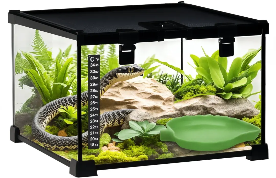 PawHut Reptielenbox