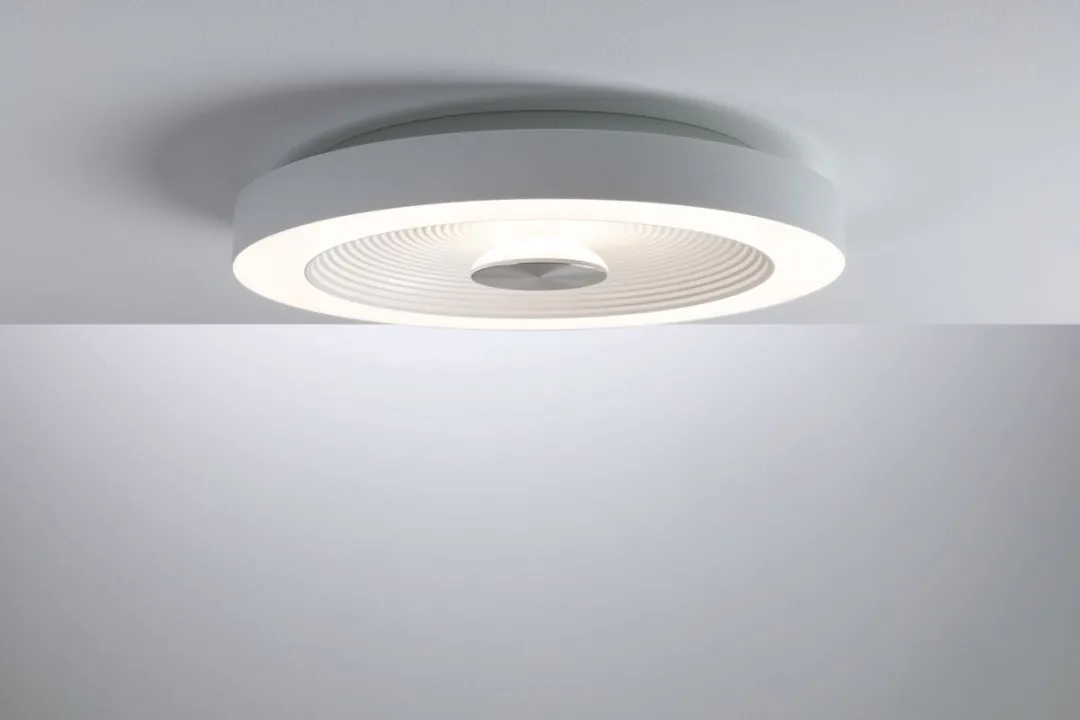 Paulmann Volea LED Plafondlamp 1300lm 3000K - Ø40cm Wit/Zilver - afbeelding 6 van 6