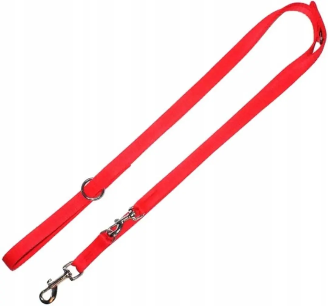 Dingo Verstelbare Hondenlijn 1.6cm x 120-220cm Rood