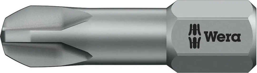 Wera 05056525001 TZ Bits Phillips PH 3x25mm - Metaal