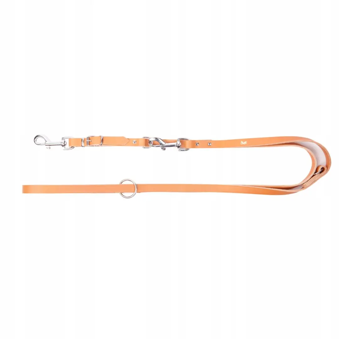 Dingo CLASSIC Verstelbare Leren Hondenhalsband 1x200cm