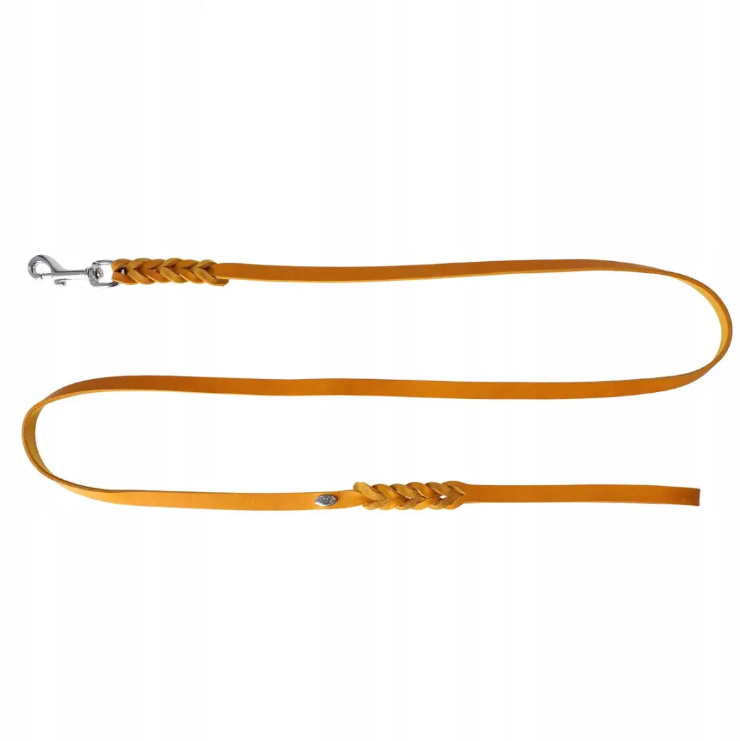 Dingo Leren Hondensnoer CURRY 1.5x180cm