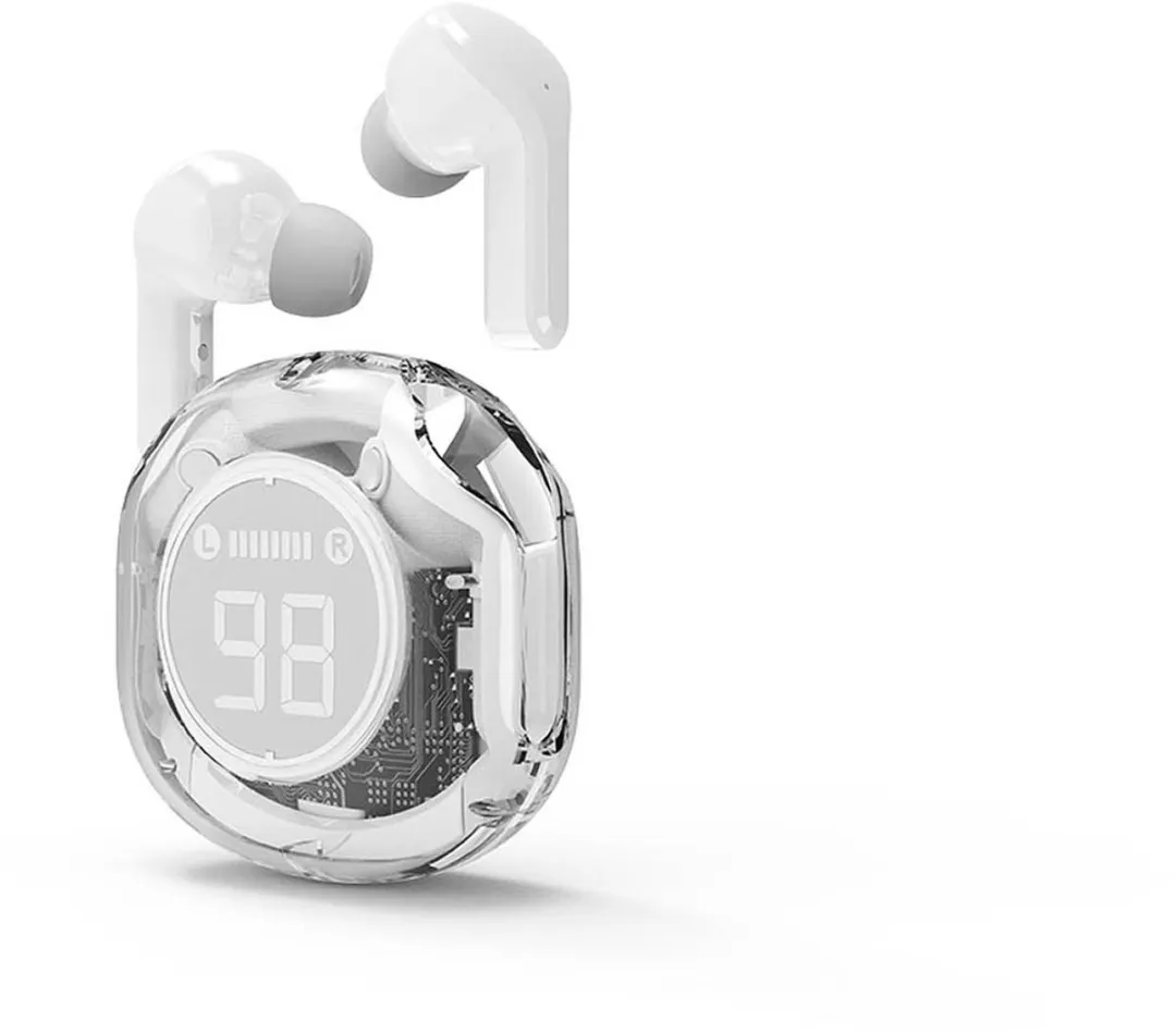 Gembird Transparante TWS TWST-01-W In-Ear Koptelefoon