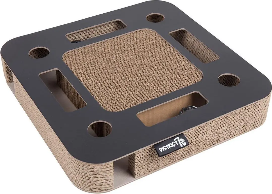 District 70 SPY Kattenspeelgoed - 35x35x6cm - Zwart - afbeelding 4 van 6