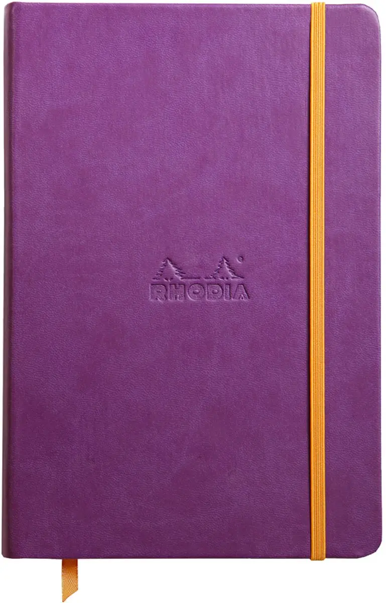 Rhodia Notitieboek A5 Gelinieerd - Zwart - afbeelding 3 van 6