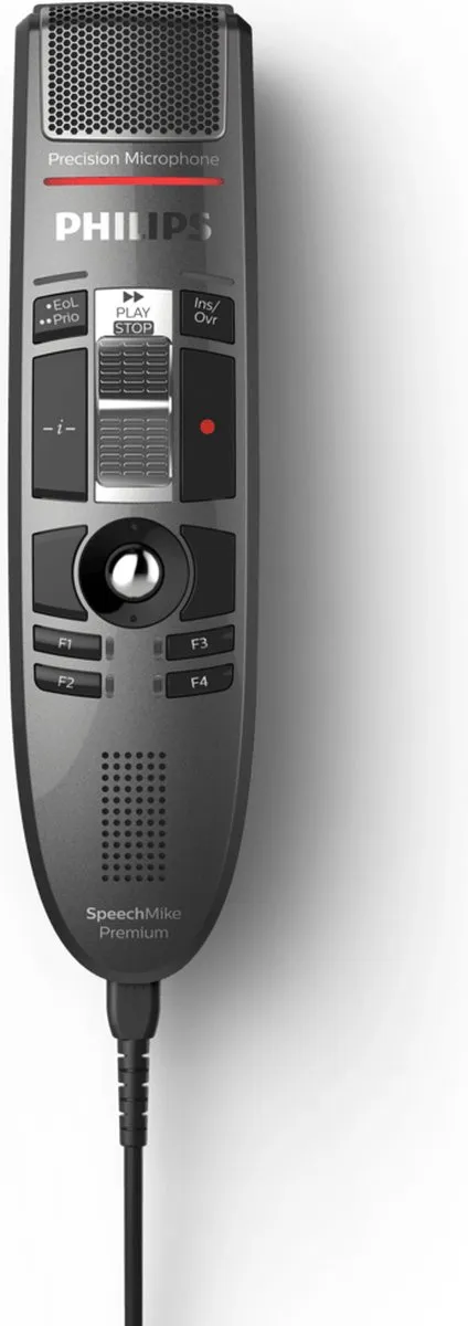 Philips SpeechMike Premium LFH3510 Dicteermicrofoon - Zwart