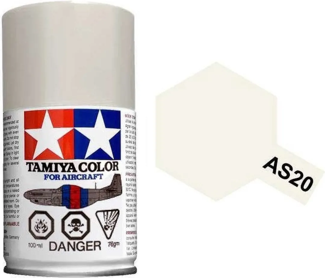 Tamiya AS-20 Insignia White Acryl Spray 100ml