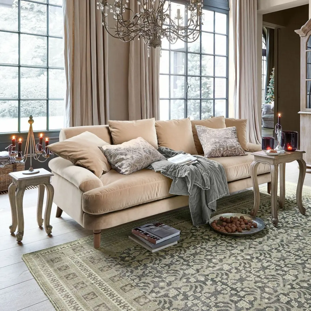 Loberon Rivermere Bank - 4 zitplaatsen - Beige - afbeelding 3 van 6
