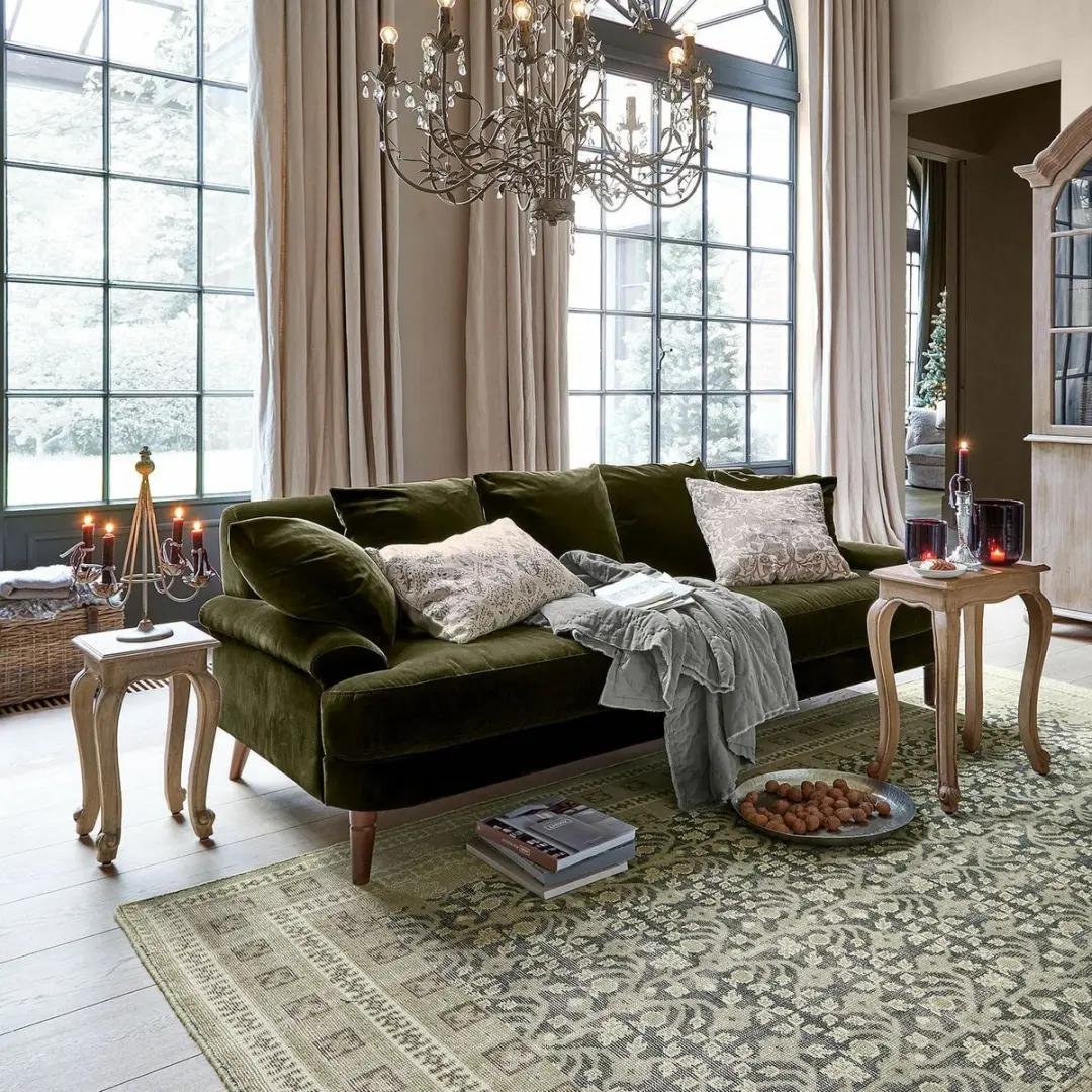 Loberon Rivermere Bank - 4 zitplekken - Groen - afbeelding 2 van 6