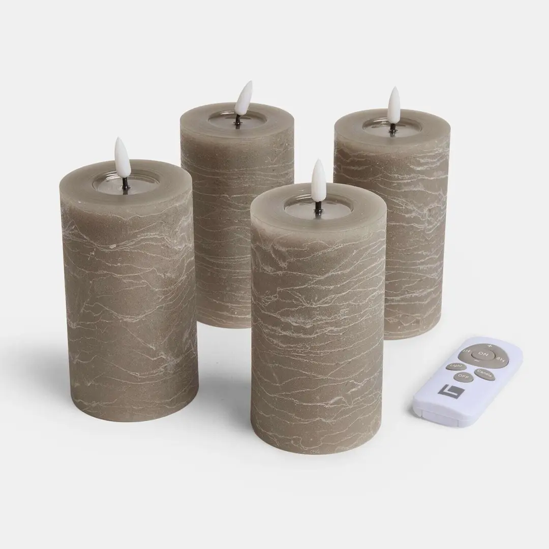 Loberon Rimfalla Ledstompkaars