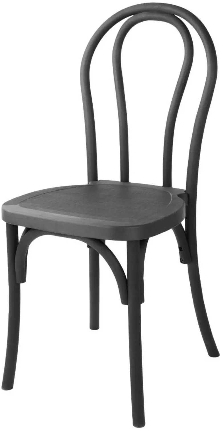 Bolero Soho Stoelen Van Buighout Stijl Hars Zwart (4 Stuks)