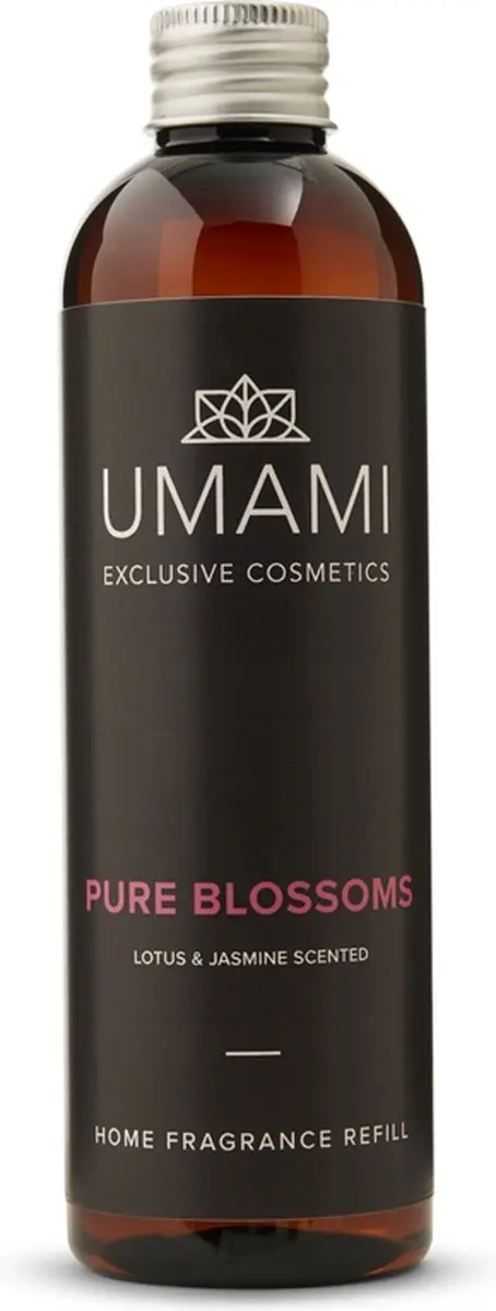 Umami Exclusive Cosmetics Pure Blossoms Huisparfum Navulling Lotus & Jasmine 250