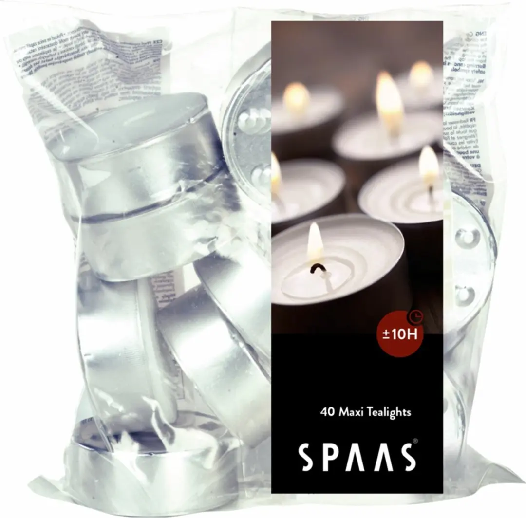 Spaas Maxi Theelichten