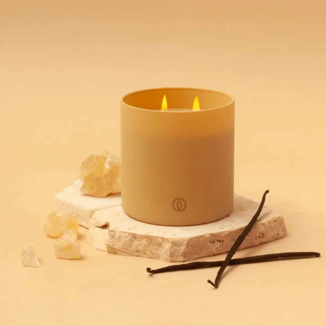Spaas Glow Geurkaars Vanillebloesem & Muskus - 6x - afbeelding 4 van 4
