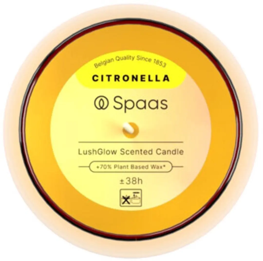 SPAAS LushGlow Geurkaars - Levendig Geel - afbeelding 5 van 5