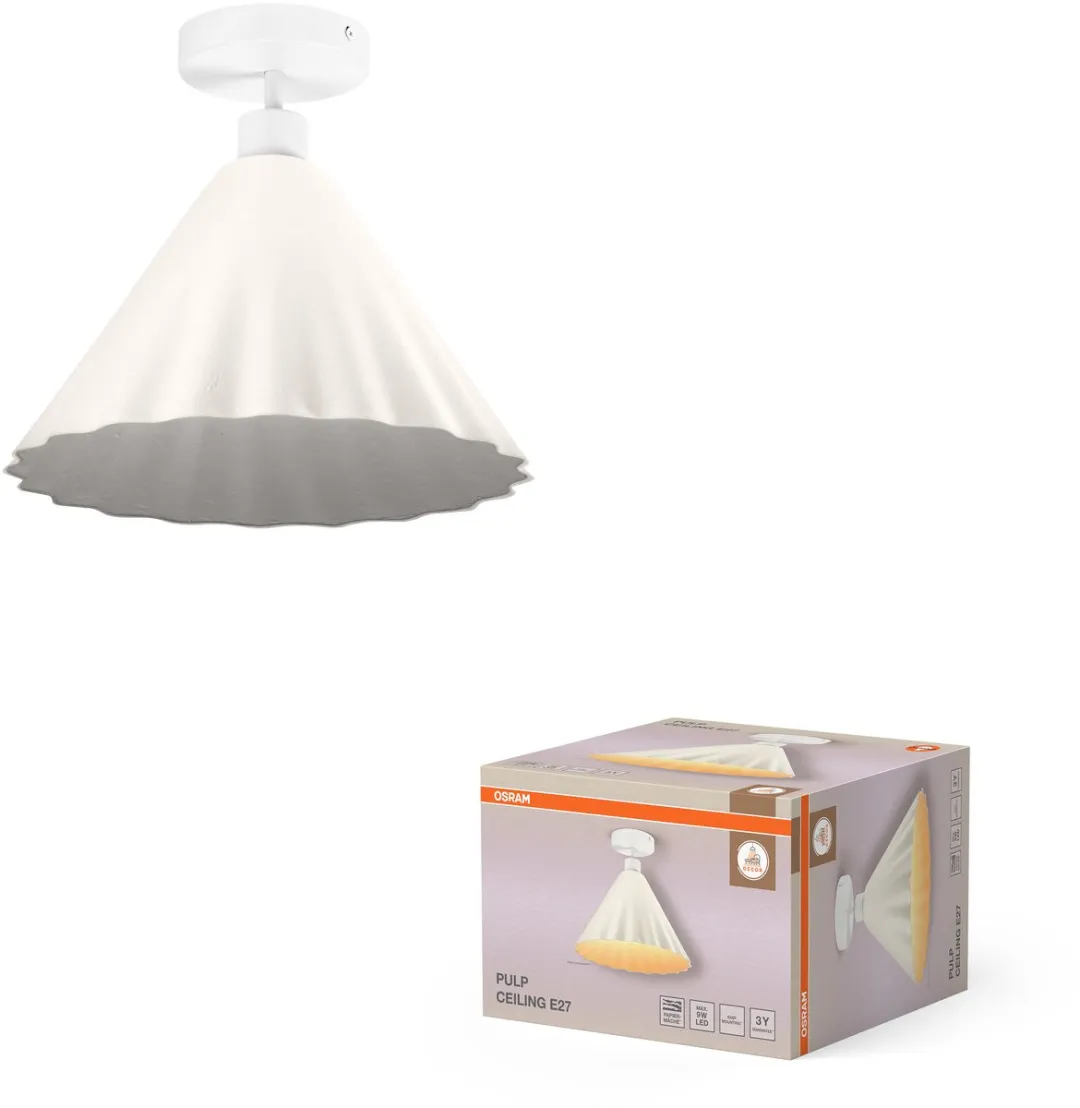 Osram Decor Pulp Plafondlamp E27 - 310mm Wit