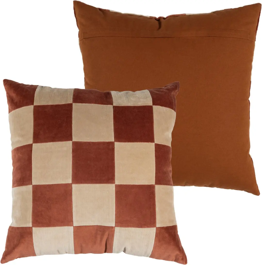 WOOOD Zena Kussens Katoen 50x50cm - Set van 4 - afbeelding 2 van 6