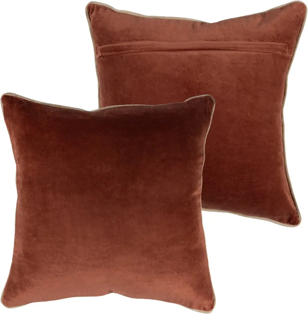WOOOD Zena Kussens Katoen 50x50cm - Set van 4 - afbeelding 5 van 6