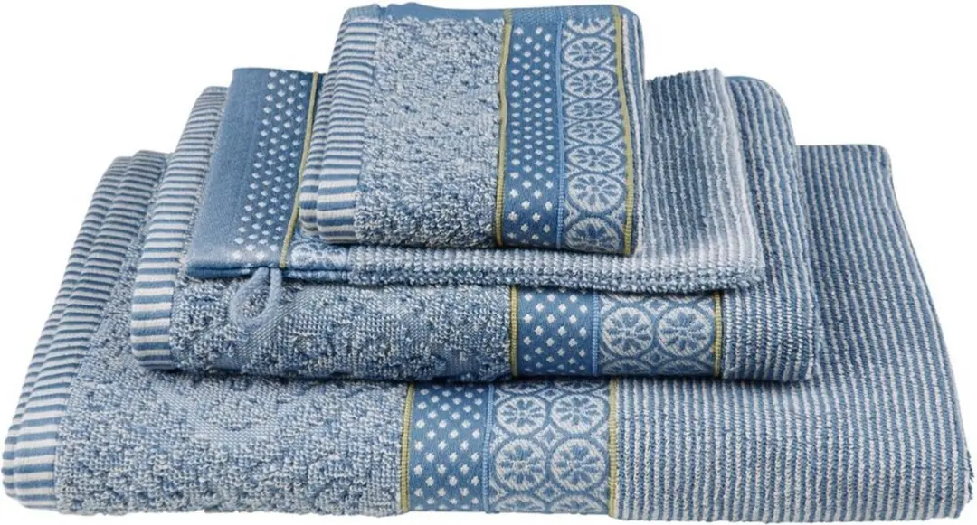 Pip Studio Secret Garden Badjas - Blauw M - afbeelding 6 van 6