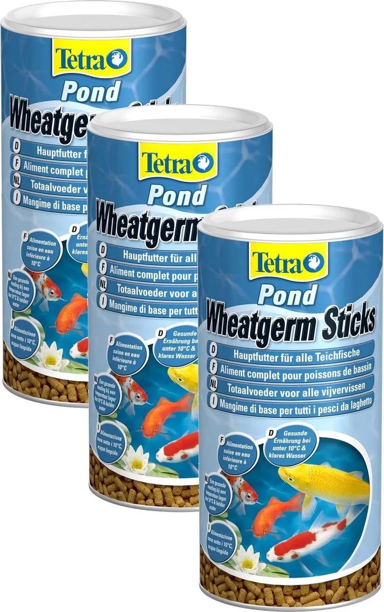 Tetra Pond Wheatgerm Sticks