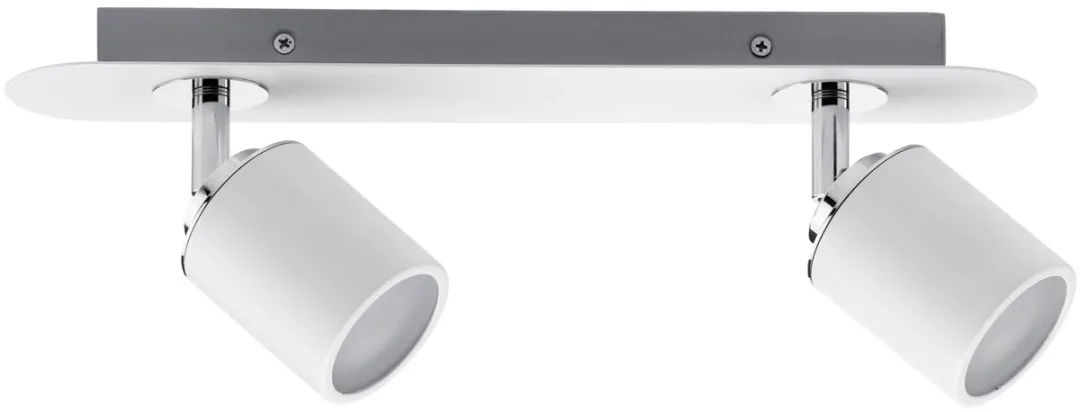 Paulmann Spotlight Tube IP44 GU10 2x10W - Wit/Chroom