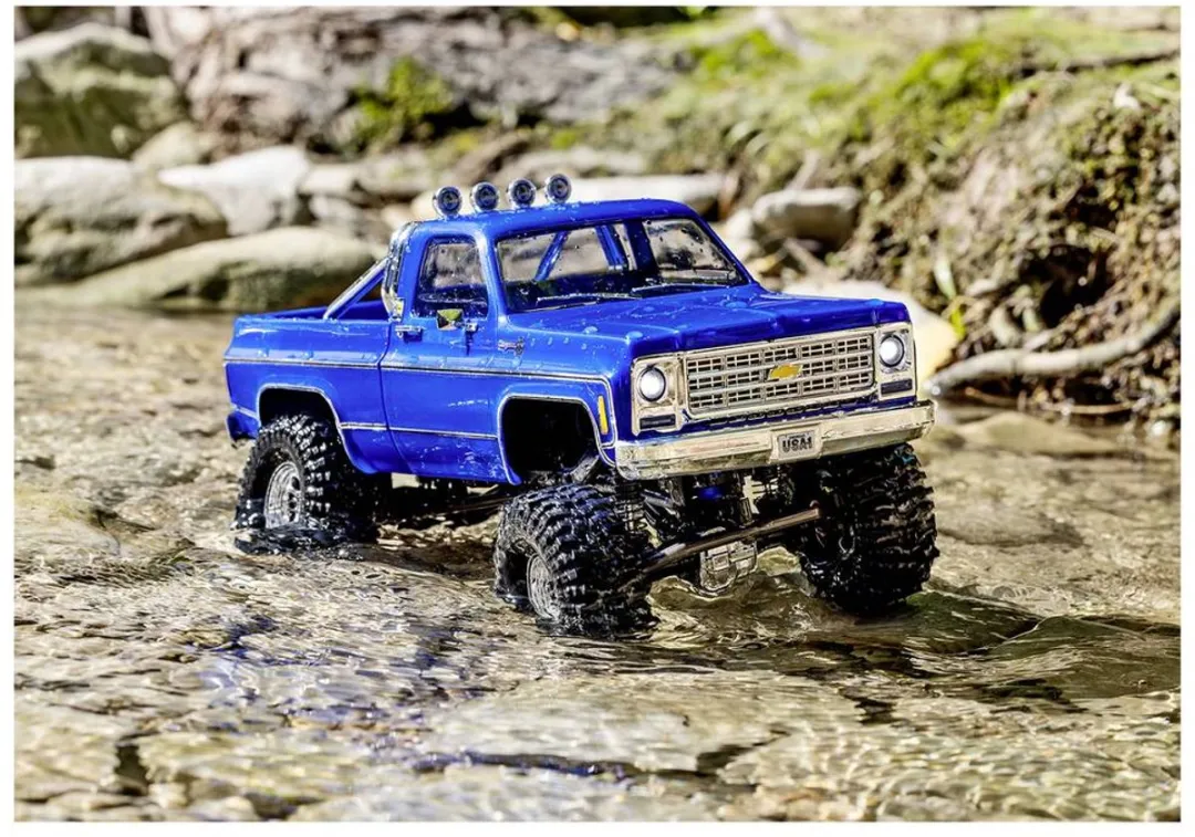 Traxxas TRX-4M 1979 Chevrolet K10 Blauw - 1/18 4WD