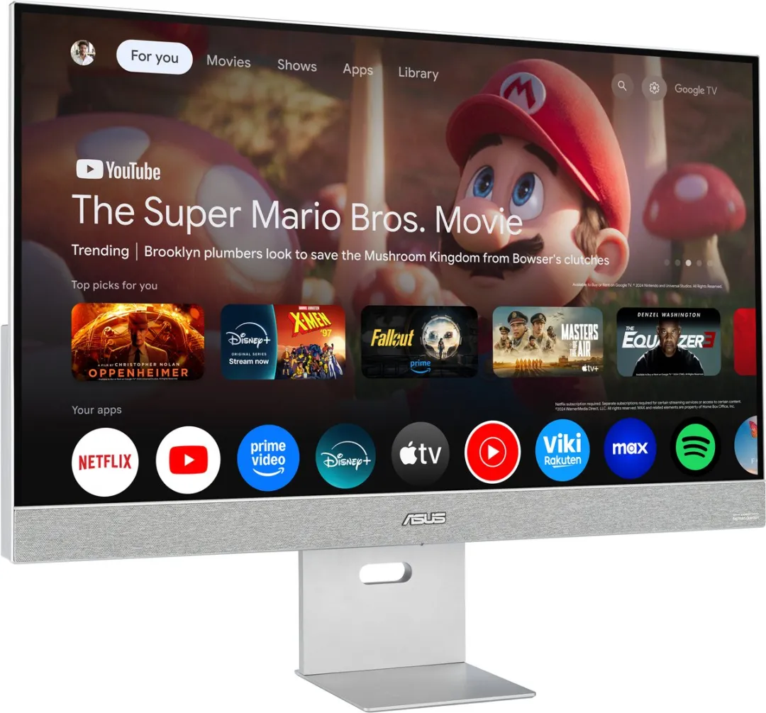 ASUS 90LM0AYH-B01O71 Gaming Monitor 4K 32" - Grijs/Wit
