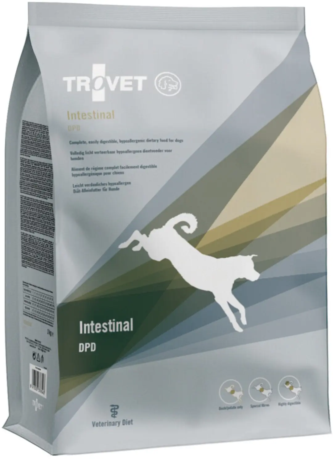 Trovet DPD Intestinal Dog Hondenvoer - 3 kg - afbeelding 2 van 3