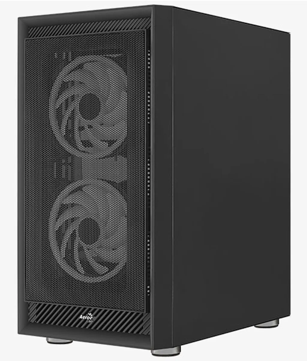 Aerocool Graphite G BK v2 Midi Tower - 4x ARGB Fans - ATX/Micro-ATX - Zwart