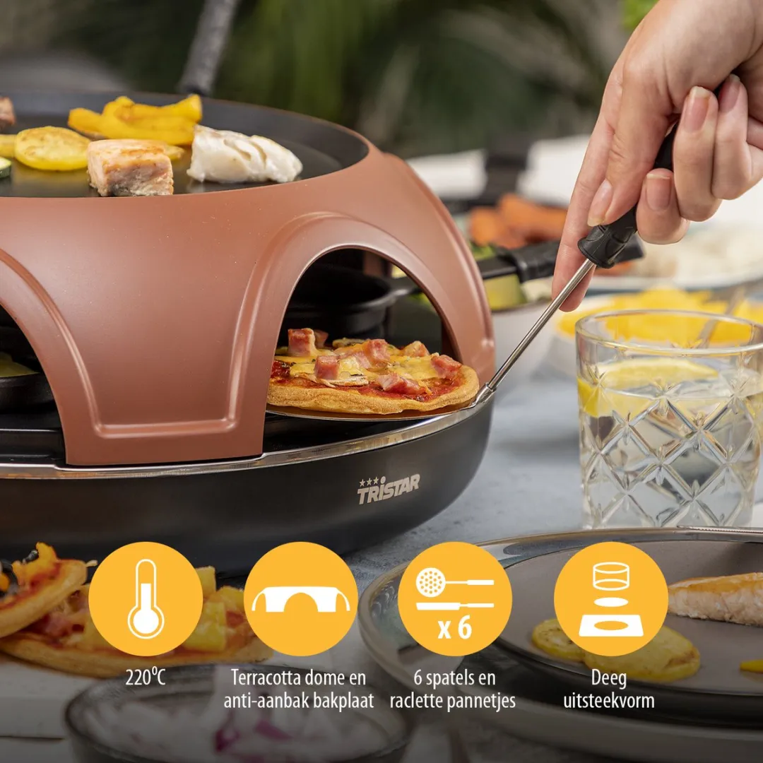 Tristar PZ-9160 Pizza Festa Gourmet - 1800W