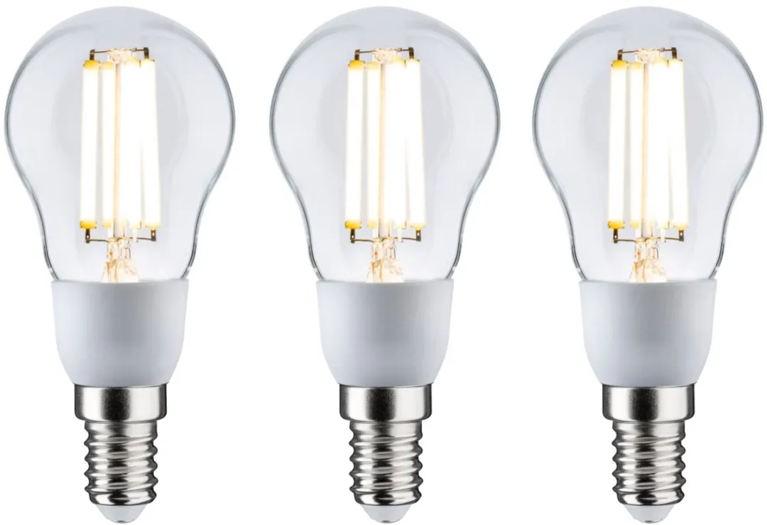 Paulmann Eco-Line LED Kogellamp E14 3x2,5W 3000K - 3 Stuks