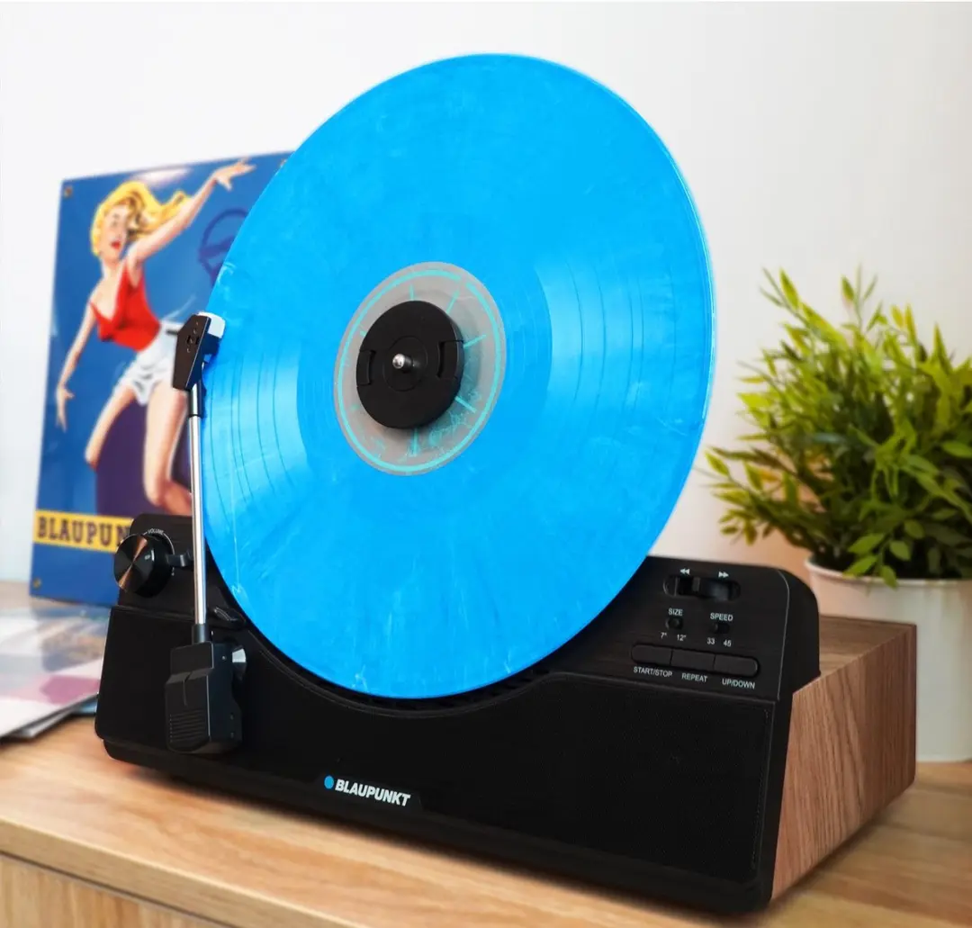 Blaupunkt VT100BK Verticale Platenspeler - Zwart - afbeelding 3 van 6