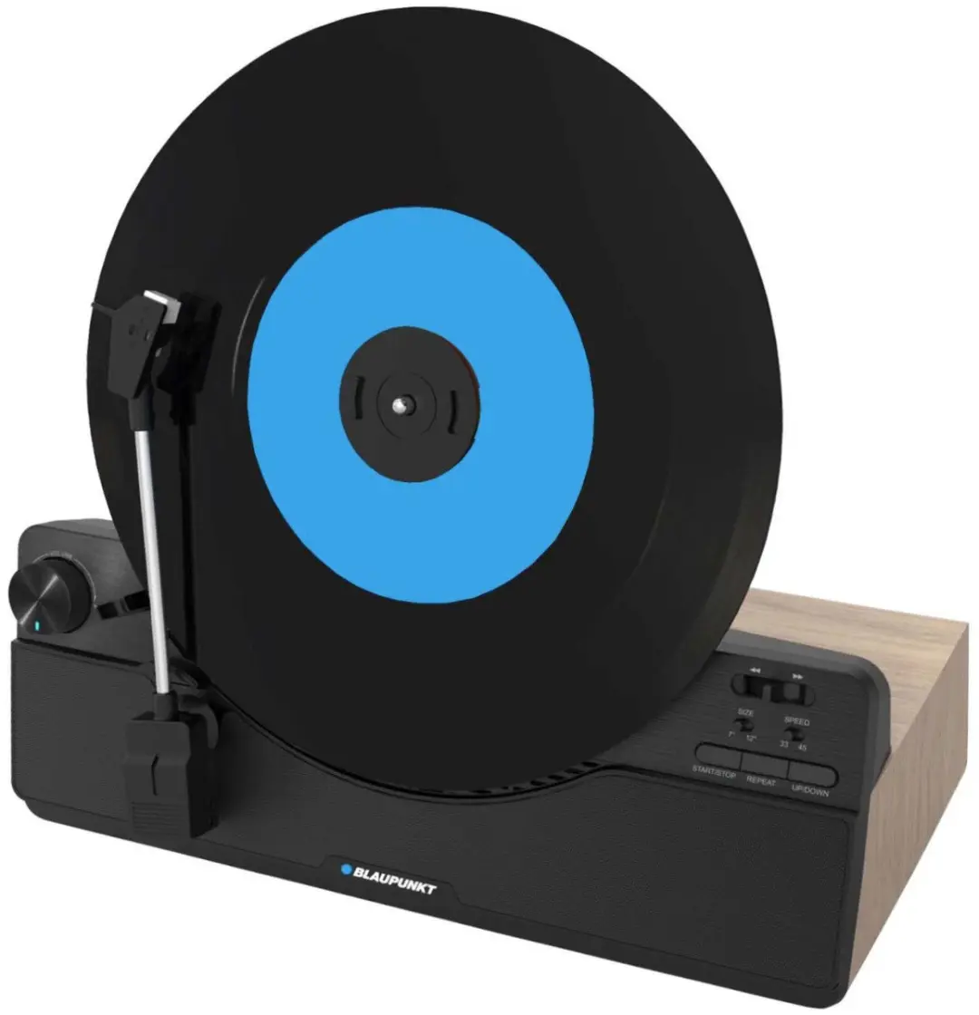 Blaupunkt VT100BK Verticale Platenspeler - Zwart - afbeelding 2 van 6