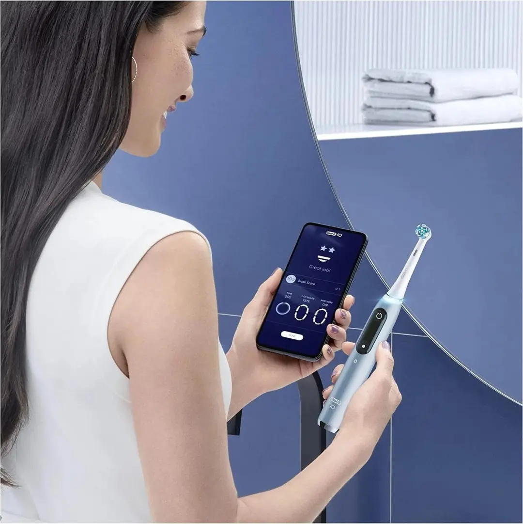 Oral-B iO Series 9 Aqua Marine Tandenborstel - Blauw - afbeelding 4 van 6