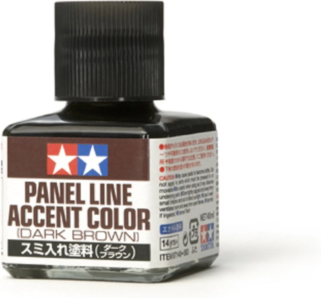 Tamiya Panel Line Accent Deep Brown 40ml