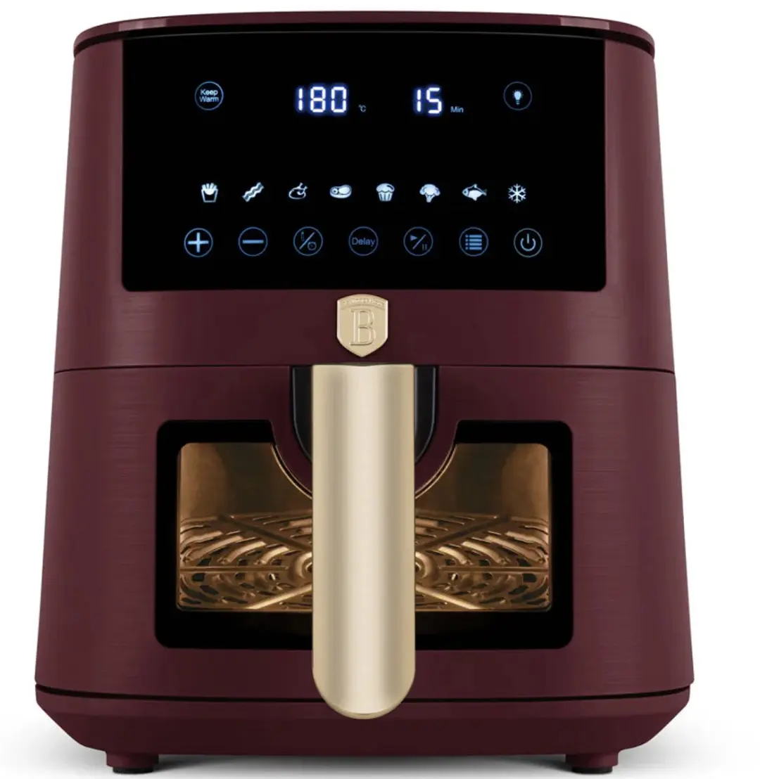 Berlinger Haus Airfryer XL Mat Bordeaux