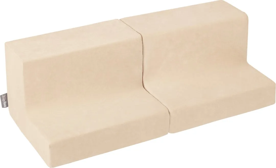 KiddyMoon Speeltuin Ballenbad Fluweel 564267 - Zandbeige