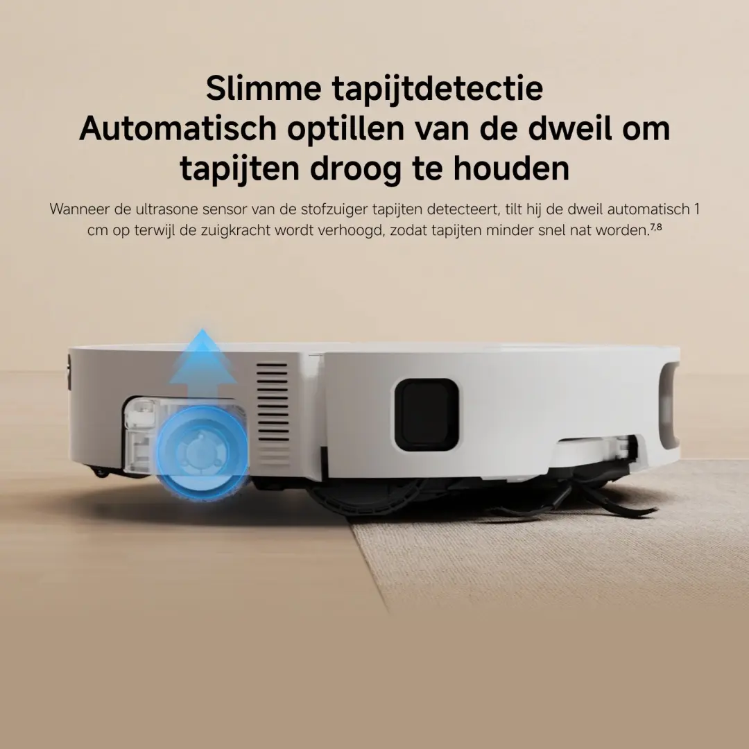Xiaomi Robot Vacuum 6 BHR08ZTEU Robotstofzuiger - Wit - afbeelding 5 van 6