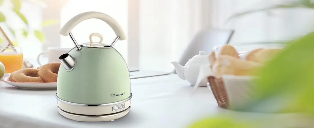 Ariete Vintage Waterkoker 2877/04 - 2000W - 1.7L - Groen - afbeelding 4 van 6