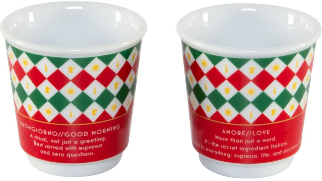 Bialetti Mini Express Espressokoker Tricolore Damier - afbeelding 2 van 4