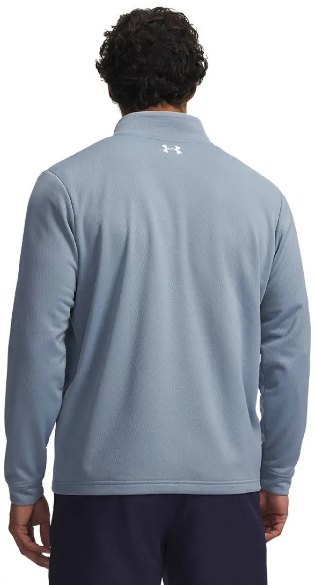 Under Armour MatchPlay Heren Sweater 1/4 Rits - Blauw - afbeelding 5 van 6
