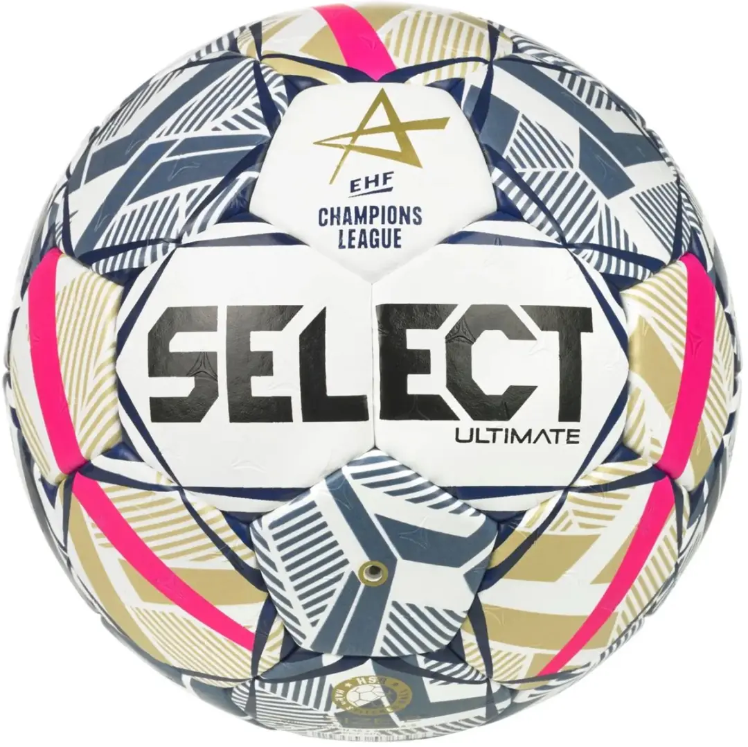 Select Ultimate EHF Champions League V26 Handbal - Wit/Blauw - afbeelding 4 van 5