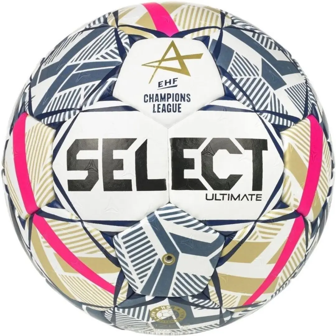 Select Ultimate EHF Champions League V26 Handbal - Wit/Blauw - afbeelding 5 van 5