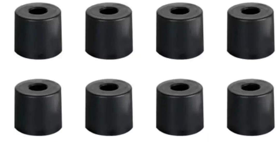 Adam Hall 4913M8AH Rubber Foot Zak van 8 38x33mm voor Apparatuur